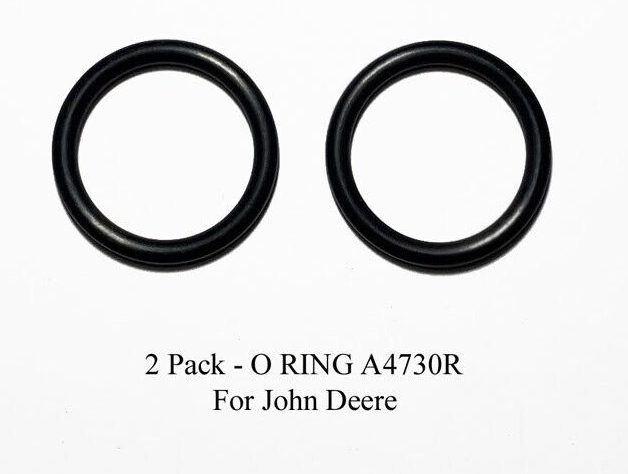 2 Pack A4730R O-Ring for John Deere, 621457 O-Ring for Waterco / Buna N Material 2 Pack A4730R O-Ring for John Deere, 621457 O-Ring for Waterco / Buna N Material