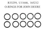 10 Pack - R33259, U11646, 165212 O-Ring for John Deere / New Holland