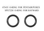 2 Pack - O-Ring for Pentair/ Purex / Hayward / ECX2899A, SPX722H, 071435 / EPDM