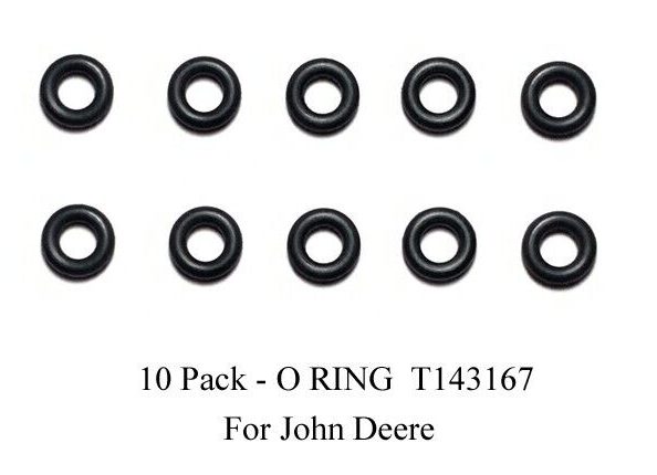 10 Pack - T143167 O-Ring for John Deere / FKM Mat. H4P 10 Pack - T143167 O-Ring for John Deere / FKM Mat. H4P