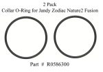 2 Pack Collar O-ring R0586300 for Jandy Zodiac Nature2 Fusion