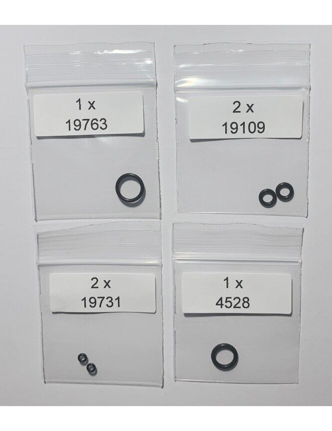 FX Crown Regulator O-Ring Kit – compatible with units manufactured before serial #181700; includes replacement O-rings for regulator maintenance and leak prevention