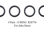 4-Pack O-Rings R28776 for John Deere – durable replacement seals for hydraulic and mechanical components