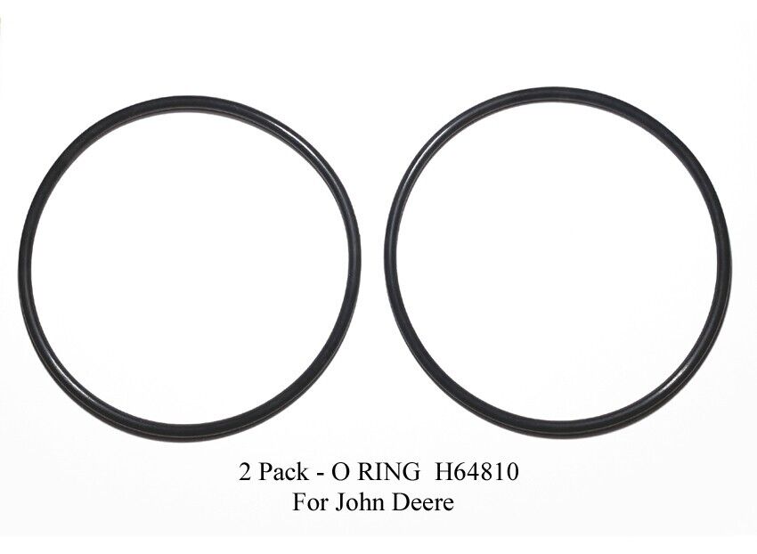 2 Pack - H64810 O-Ring for John Deere / NBR H4A Material