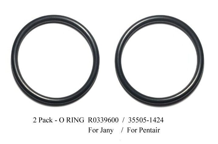 R0339600 O-Ring for Jandy / 35505-1424 for Pentair (2 Pack) JHP, JHPU Union