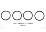 H-553, 5308696 O-Ring for Sloan Tailpiece or Flush Meter (4 Pack)