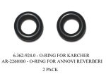 6.362-924.0 O-Ring for Karcher & AR-2260100 O-Ring for Annovi Reverberi (2 Pack)