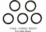 5 Pack- R26375 O-Ring for John Deere / 128825 O-Ring for New Holland / FKM Mat.