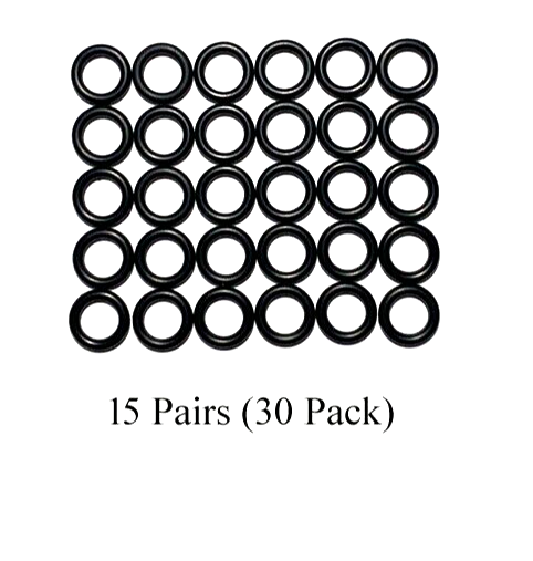30 O-ring Front Tires For Riggen AFX Tyco G+ Mattel Tomy HO Slot Cars