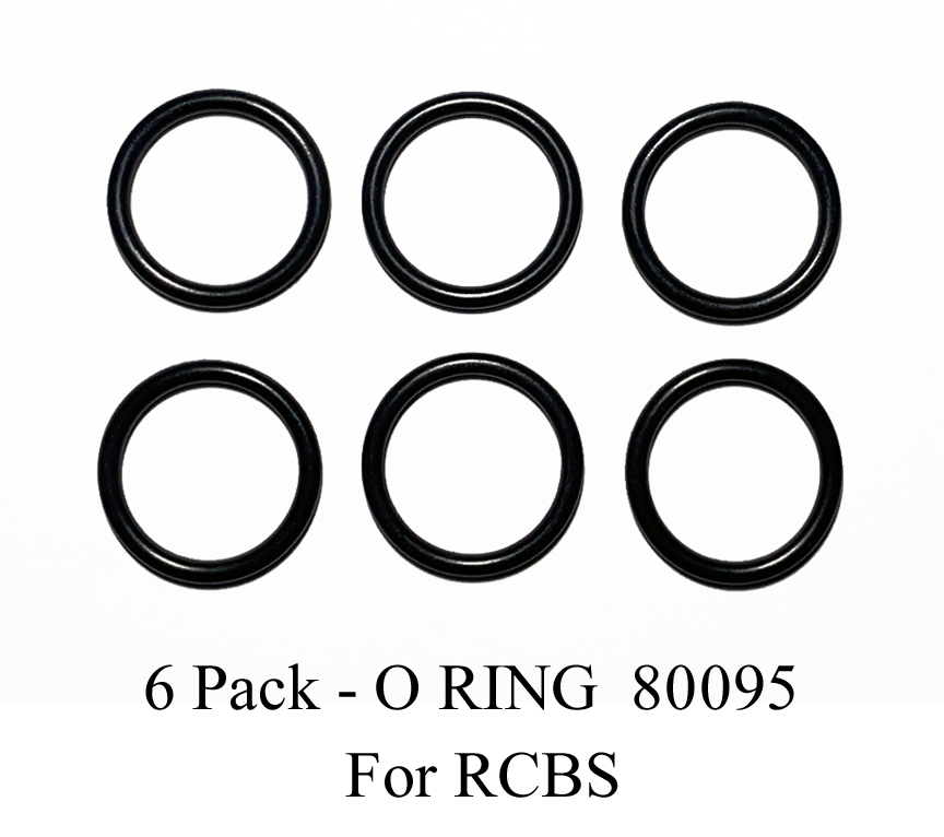 O Ring Seals Part 80095 for RCBS Lube-A-Matic - 6 Pack